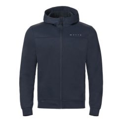 Bluza z kapturem z pełnym zamkiem błyskawicznym Musto Evo. Niebieskie bluzy z kapturem męskie Musto, na lato, l, z dzianiny. Za 514.15 zł.