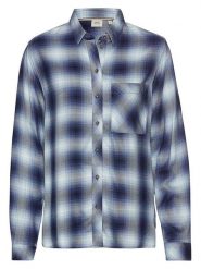 Camel Active Koszula w kolorze błękitno-granatowym rozmiar: S. Niebieskie koszule damskie Camel Active, s, bez wzorów, z wiskozy, bez kołnierzyka, bez ramiączek. Za 173.99 zł.