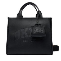 Torebka DKNY. Czarne torebki klasyczne damskie DKNY, bez wzorów, bez dodatków. Za 699.99 zł.