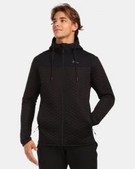 Męska ocieplana bluza polarowa z kapturem Kilpi NEVIA-M. Czarne bluzy z kapturem męskie Kilpi, m, z materiału. Za 344.59 zł.