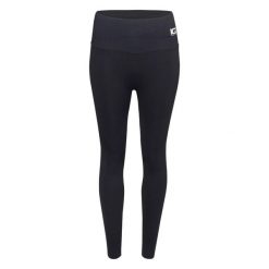 Damskie legginsy IQ Cross The Line Ilean. Czarne legginsy sportowe damskie IQ, bez wzorów, na fitness i siłownię. Za 171.56 zł.