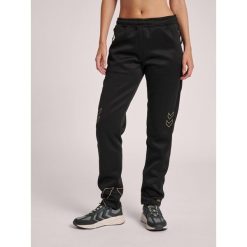 Spodnie damskie do biegania Hummel Cima Xk. Czarne spodnie sportowe damskie HUMMEL, s, z materiału, do biegania. Za 234.00 zł.