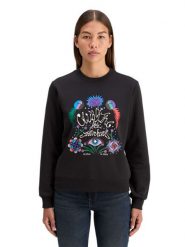 Scotch & Soda Bluza w kolorze czarnym rozmiar: L. Czarne bluzy bez kaptura damskie Scotch & Soda, l. Za 153.71 zł.