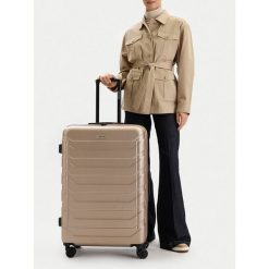 Walizka duża GINO ROSSI. Żółte walizki męskie Gino Rossi, bez wzorów, duże. Za 299.99 zł.