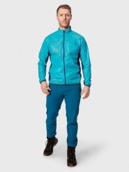 Halti Kurtka przeciwwiatrowa "Control" w kolorze niebieskim rozmiar: XL. Niebieskie kurtki outdoor męskie Halti, xl, bez wzorów, z materiału, bez kaptura. Za 165.99 zł.