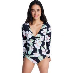 Jednoczęściowy kostium kąpielowy długi rękaw damski BEACH CLASSIC. Czarne stroje jednoczęściowe damskie Roxy, xl, bez wzorów. Za 339.99 zł.