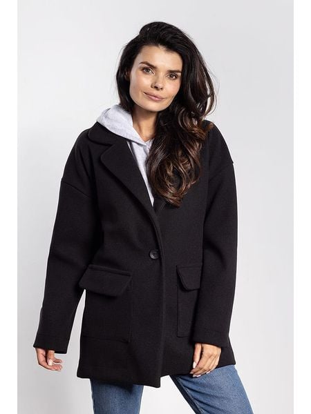 Awama Kurtka przejściowa w kolorze czarnym rozmiar: S. Czarne kurtki damskie Awama, s, bez wzorów, bez kaptura. Za 236.05 zł.