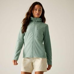 Damska bluza polarowa Switch Up Pro z kapturem i zamkiem błyskawicznym. Zielone bluzy z kapturem damskie Dare 2b, m, z materiału. Za 250.00 zł.