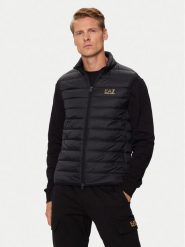 EA7 Emporio Armani Kamizelka 8NPQ06 PNGPZ 0208 Czarny Regular Fit. Czarne kamizelki męskie EA7 Emporio Armani, m, z syntetyku. Za 489.99 zł.