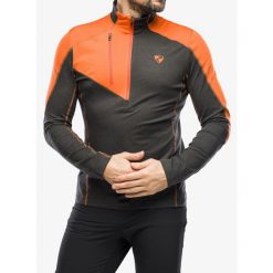 Bluza męska Ziener Japvo. Brązowe bluzy bez kaptura męskie Ziener, m. Za 293.99 zł.