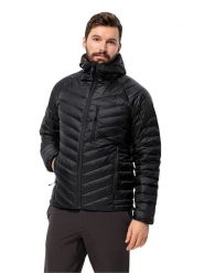 Jack Wolfskin Kurtka puchowa "Passamani" w kolorze czarnym rozmiar: XXL. Czarne kurtki męskie Jack Wolfskin, na zimę, xxl, bez wzorów, z puchu, bez kaptura. Za 527.10 zł.