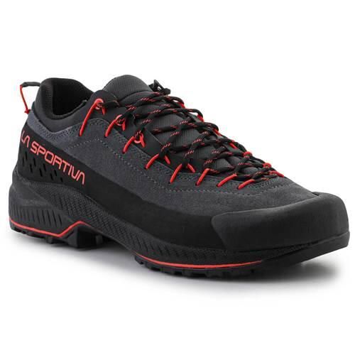 Buty trekkingowe męskie La Sportiva Tx4 Evo. Czarne buty trekkingowe męskie La Sportiva, z materiału, bez zapięcia, wspinaczkowe. Za 869.49 zł.