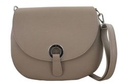 Listonoszka skórzana BARBERINI'S beżowa 641-2. Brązowe shopper bag damskie Barberinis, z aplikacjami, ze skóry, przez ramię, duże, zdobione, bez dodatków. Za 279.99 zł.