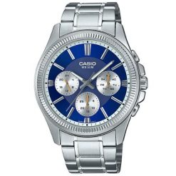 Zegarek Męski Casio MTP-1375PD-2A1VEF. Niebieskie zegarki męskie Casio. Za 484.15 zł.