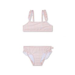 Swim Essentials Bikini - Orange - Sunset Grid. Białe bikini damskie SWIM ESSENTIALS, bez wzorów. Za 200.99 zł.