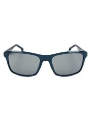 Hugo Boss Męskie okulary przeciwsłoneczne w kolorze granatowo-szarym rozmiar: 56. Niebieskie okulary przeciwsłoneczne męskie Hugo Boss, z tworzywa sztucznego. Za 326.99 zł.