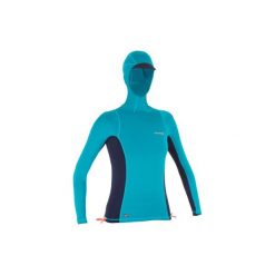 TOP UV surfing 500 damski. Niebieskie topy damskie OLAIAN, m, bez wzorów, z elastanu, bez kołnierzyka. Za 69.99 zł.
