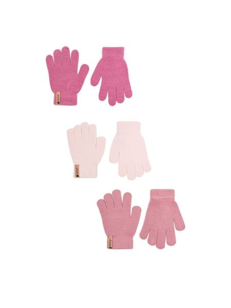 Beverly Hills Polo Club Rękawiczki CEO-ACCCS-BHPC-03(3-PACK) Różowy. Czerwone rękawiczki dziecięce Beverly Hills Polo Club, z dzianiny, bez ramiączek. Za 29.99 zł.