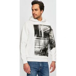 Calvin Klein Jeans - Bluza Andy Warhol. Białe bluzy z kapturem męskie Calvin Klein Jeans, m, z bawełny. W wyprzedaży za 379.90 zł.