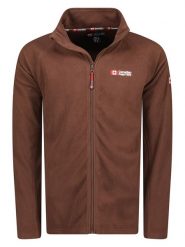 Canadian Peak Kurtka polarowa "Tugeak" w kolorze brązowym rozmiar: XL. Brązowe kurtki damskie Canadian Peak, xl, bez wzorów, z materiału, bez kaptura. Za 83.42 zł.