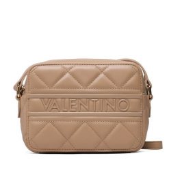 Torebka Valentino. Czarne torebki klasyczne damskie Valentino, bez wzorów, ze lnu, bez dodatków. Za 679.99 zł.