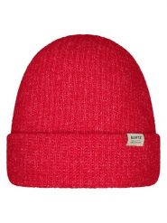 Barts Czapka "Sarela" w kolorze czerwonym rozmiar: onesize. Czerwone czapki zimowe damskie Barts, z wełny. Za 126.75 zł.