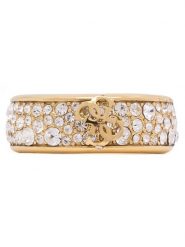 Guess Pierścionek JUBR06 403JW Złoty. Żółte pierścionki damskie Guess, ze stali. Za 299.99 zł.