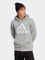 Adidas Bluza w kolorze szarym rozmiar: 48. Szare bluzy z kapturem męskie Adidas. Za 100.99 zł.