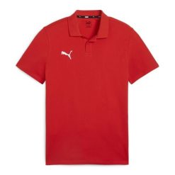 Koszulka męska Puma Team Goal Casuals Polo. Czerwone koszulki polo męskie Puma, m, bez wzorów, bez ramiączek. Za 89.09 zł.