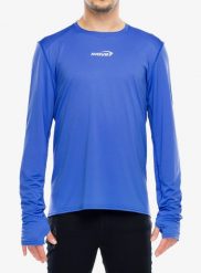 Bluza do biegania Inov-8 Airlite Long Sleeve T-Shirt. Niebieskie bluzy z kapturem męskie Inov-8, xl, z materiału. Za 230.99 zł.