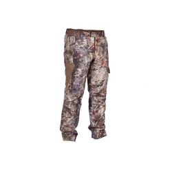 Spodnie myśliwskie WTP WARM 500 CAMO. Brązowe spodnie sportowe damskie SOLOGNAC, z materiału. Za 199.99 zł.