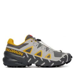 Buty do biegania Salomon. Szare obuwie do biegania damskie Salomon, salomon speedcross. Za 639.99 zł.