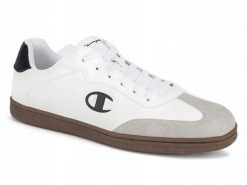 Buty Męskie Champion Prestige Sportowe Białe Na Co Dzień. Białe buty sportowe na co dzień męskie CHAMPION, z materiału, bez zapięcia, trekkingowe. Za 179.00 zł.