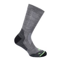 Skarpety trekkingowe męskie CMP WOOL. Czarne skarpetki męskie CMP, bez wzorów, z elastanu. Za 110.50 zł.