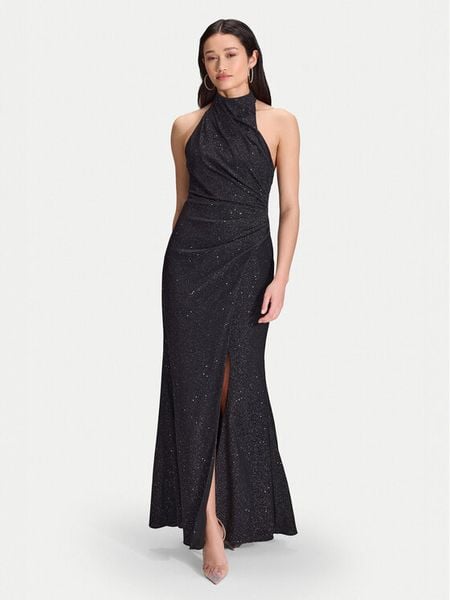 Hey Kyla Sukienka wieczorowa 5AJ133HK Czarny Regular Fit. Czarne sukienki damskie Hey Kyla, bez wzorów, z syntetyku, wizytowe, bez kołnierzyka, bez ramiączek. Za 829.99 zł.