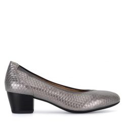 Czółenka Lasocki. Szare czółenka damskie Lasocki, bez wzorów, bez obcasa. Za 199.99 zł.