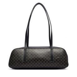 Torebka Calvin Klein. Czarne torebki klasyczne damskie CALVIN KLEIN, bez wzorów, bez dodatków. Za 529.99 zł.