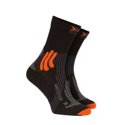 Skarpety zimowe biegowe X-Socks WINTER RUN 4.0. Brązowe skarpetki damskie X-Socks, bez wzorów. W wyprzedaży za 120.00 zł.