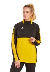 Bluza treningowa Erima Six Wings. Czarne bluzy bez kaptura męskie Erima, xl, z materiału. Za 208.50 zł.
