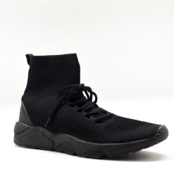 Buty sportowe LEXA. Niebieskie buty sportowe na co dzień damskie Legea, z tkaniny, bez zapięcia. Za 100.00 zł.