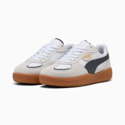 PUMA BUTY PALERMO MODA 39772708. Brązowe buty sportowe na co dzień męskie Puma, z gumy, bez zapięcia. Za 416.75 zł.