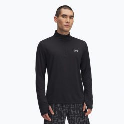 Bluza do biegania męska Under Armour Launch 1/4 Zip. Czarne bluzy bez kaptura męskie Under Armour, l. Za 169.99 zł.