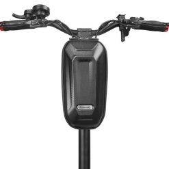 Torba na kierownicę/widelec uniwersalna do hulajnogi roweru Rhinowalk K90 4l. Czarne torebki klasyczne damskie RHINOWALK, bez wzorów, bez dodatków. Za 119.00 zł.
