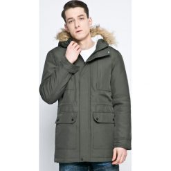 Only & Sons - Kurtka. Zielone kurtki męskie Only & Sons, m, bez wzorów, z materiału, z kapturem. W wyprzedaży za 149.90 zł.