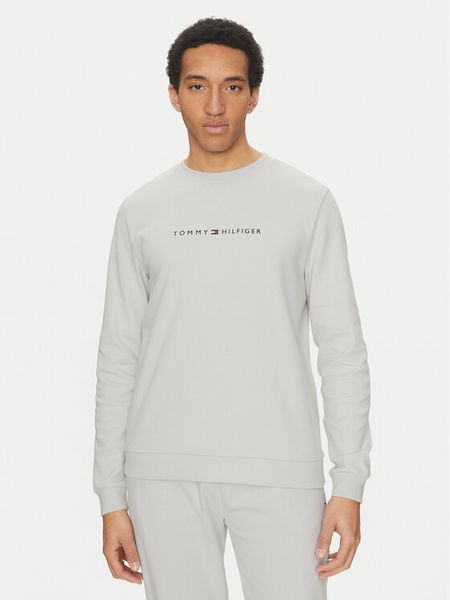 Tommy Hilfiger Bluza UM0UM03346 Szary Regular Fit. Szare bluzy bez kaptura męskie Tommy Hilfiger, m, z syntetyku. Za 249.99 zł.