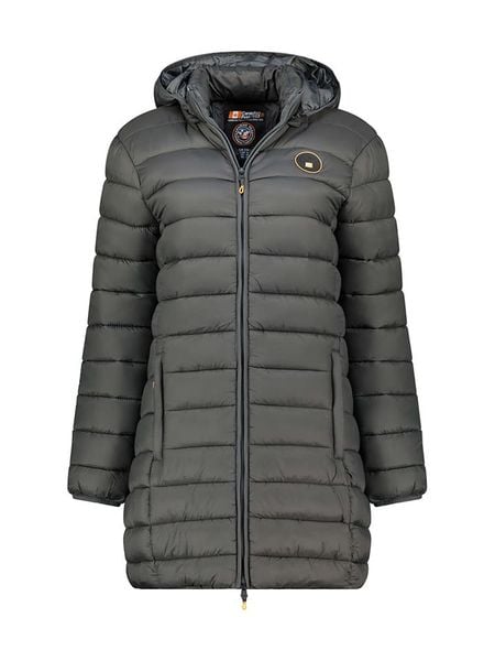 Canadian Peak Płaszcz pikowany "Atikamapeak" w kolorze antracytowym rozmiar: XL. Czarne płaszcze damskie Canadian Peak, xl, bez wzorów. Za 200.13 zł.