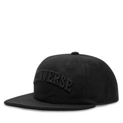 Czapka z daszkiem Converse. Czarne czapki męskie Converse, bez wzorów. Za 139.99 zł.