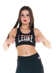 Top damski z linii Basic. Białe topy sportowe damskie LEONE 1947 APPAREL, l, bez wzorów, z bawełny, bez ramiączek. Za 42.06 zł.