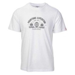 T-shirt Męski Miros. Białe t-shirty męskie Hi-tec, l, bez wzorów, z bawełny, bez kołnierzyka. Za 71.05 zł.