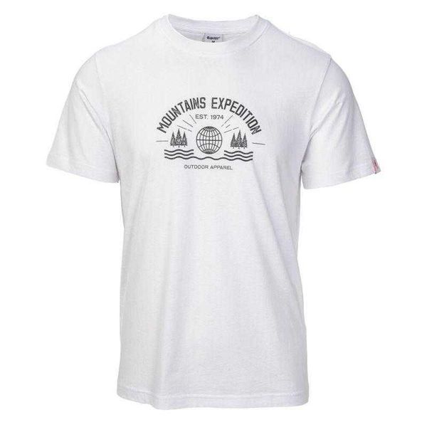 T-shirt Męski Miros. Białe t-shirty męskie Hi-tec, l, bez wzorów, z bawełny, bez kołnierzyka. Za 71.05 zł.